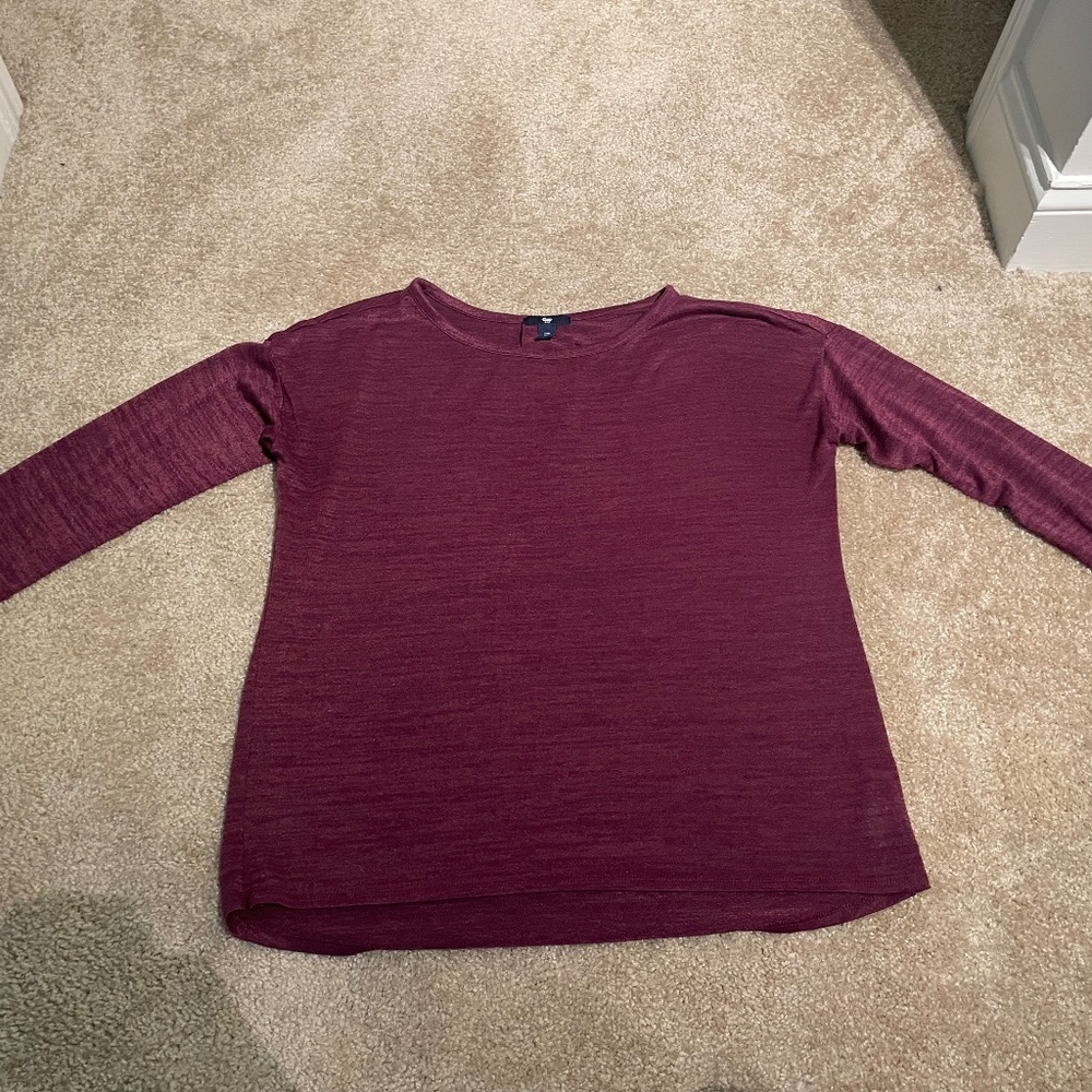 Gap Flowy Long Sleeved Shirt